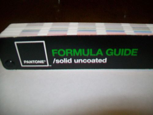 Pantone formula guide/solid uncoated colors