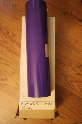 Vinyl A6465-O PURPLE HIGH PERFORMANCE OPAQUE 10 yards car lettering sign making