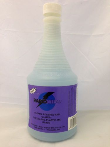 RAPID CLEAR 32 0Z BOTTLE WITH SPRAYER- GREAT FOR WRAPS, MAKE YOUR WRAP LOOK NEW!