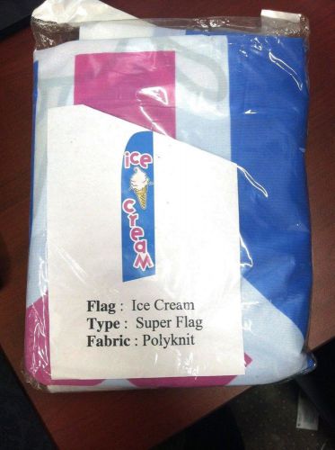 Ice cream super flag for sale