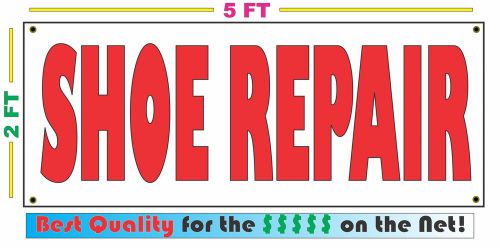 Full Color SHOE REPAIR Banner Sign NEW Larger Size Best Quality for the $$$
