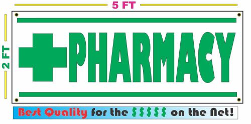 PHARMACY GREEN CROSS Banner Sign NEW Larger Size 4 Convenience Store SMOKE SHOP
