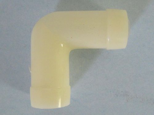 1&#034; PLASTIC HOSE MENDER WITH 90 DEGREE ANGLE PART# HL103