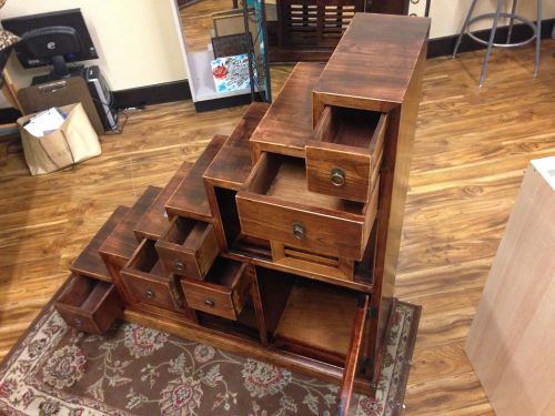 Antique Teak Book case.