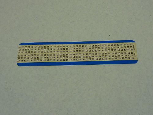 Panduit PCM-50 Legend 50 Marker Label 100 Per Sheet ! NEW !