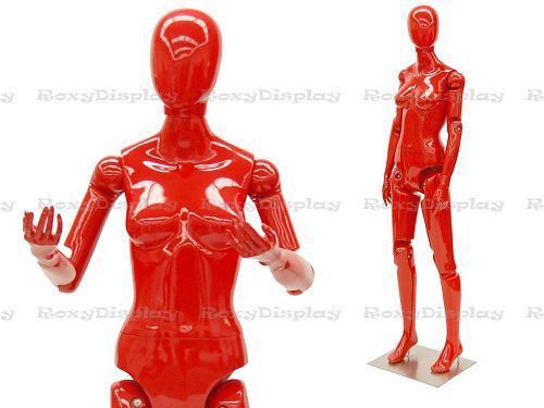 Female fiberglass mannequin flexible head arms and legs #mc-ffxreg for sale