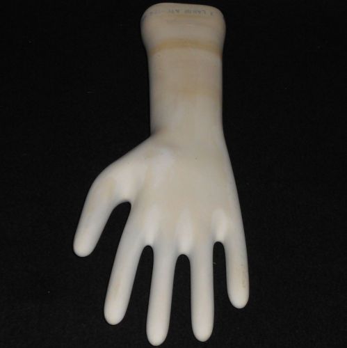 GENERAL PORCELAIN Mannequin HAND MOLD Jewelry-RING-Glove DISPLAY FORM Right-Left