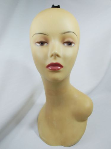 FEMALE MANNEQUIN HEAD  Wig/Hat display - REALISTIC - HIGH END! SO PRETTY!