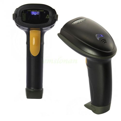 Rechargeable 2.4GHz USB Wireless WIFI Laser Scan Cordless Barcode Scanner Reader