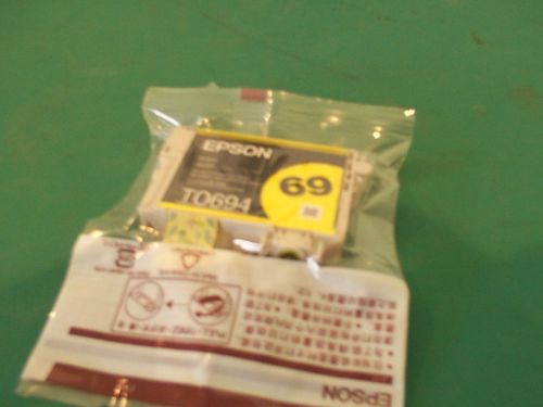 NEW Epson 69 Model T0694 Yellow Ink Cartridge
