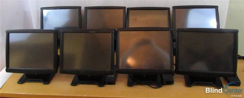 Lot of 9 Touch Dynamics FS100 &amp; Frontier ULV POS Touch Screen Computers