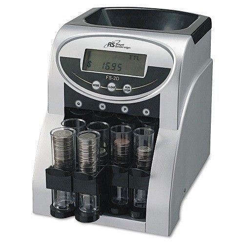 Electronic Digital LCD Coin Change Money Counter Wrapper Sort Sorting Machine