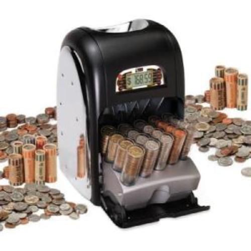 Rollmaster clxx motorized electric coin sorter bank nib for sale