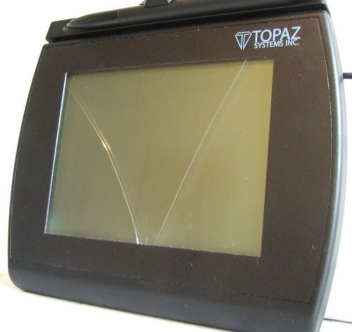 TOPAZ Signature Pad T-LBK766-BHSB-R + USB     FOR PARTS    AS/IS      NO RETURNS