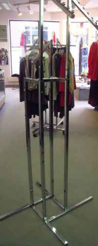 Four way clothing  garment rack for sale