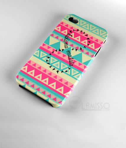 New Design Hakuna Matata art of triangle Movie 3D iPhone Case Cover