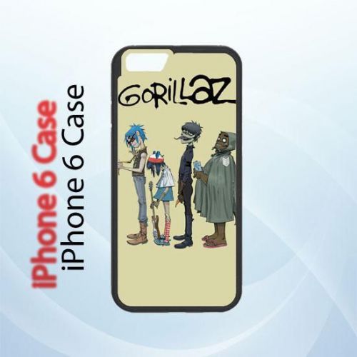 iPhone and Samsung Case - Gorillaz Team Up Band Cartoon Art