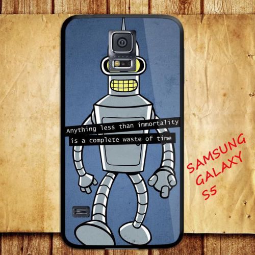 iPhone and Samsung Galaxy - Futurama Bender Quote Cartoon Robot - Case