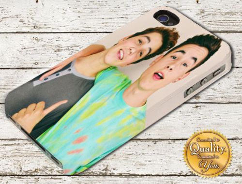 Sam pottorff and Kian Lawley  Cute Face iPhone 4/5/6 Samsung Galaxy A106 Case