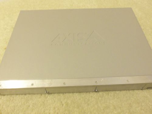 Axis 291 1U Video Server Rack Ethernet Empty without blade cards