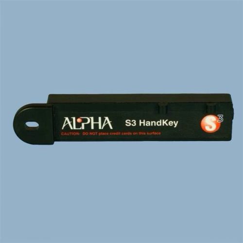 Alpha S3 Hand Key Opens Alpha security products