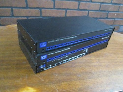 Lot of 3 nvt nv 1662r 1662-r, 16 channel receiver distribution hub - repair for sale