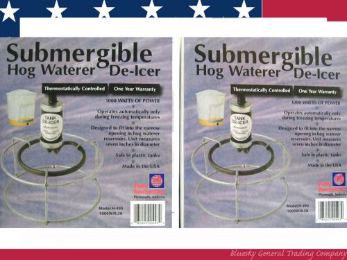 Farm Innovator Submergible Hog Waterer De-Ice w/ Guard