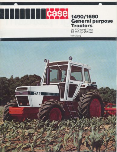 CASE 1490/ 1690 TRACTOR BROCHURE