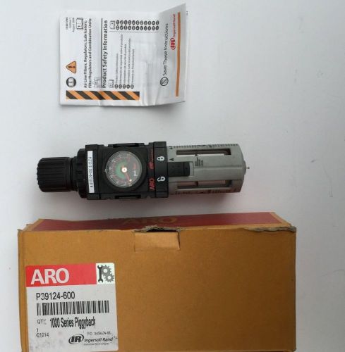 Ingersoll rand aro p39124-600 filter / regulator, 6.20 in. h,1.60 in. w for sale