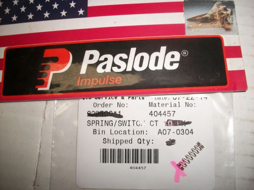 Paslode  part # 404457 switch spring - single piece for sale