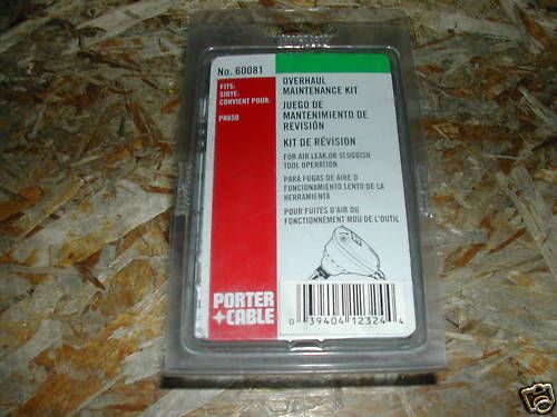 Porter cable o ring kit for palm nailer pn650 for sale