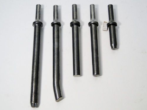 5 pc straight&amp; offset 0.401 rivet sets for rivet guns aircraft tools for sale