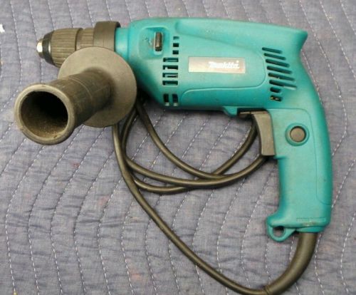 Makita HP1501 Corded Hammer Drill Steel 1/2&#034; Concrete 9/16&#034;