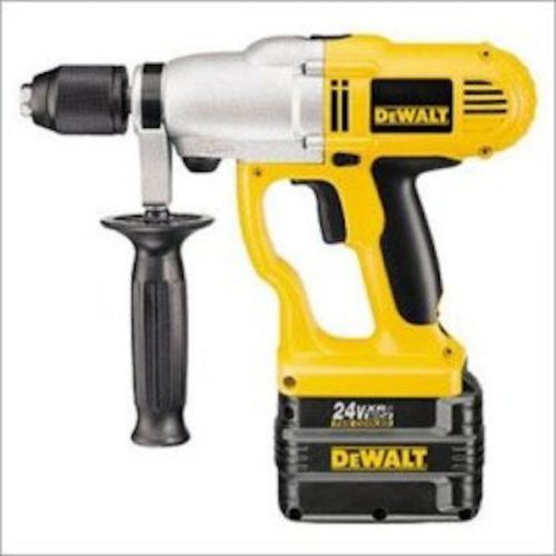 DEWALT DW006K 24 Volt Heavy Duty 1/2-Inch Drill / Hammerdrill Kit 24V XR NEW