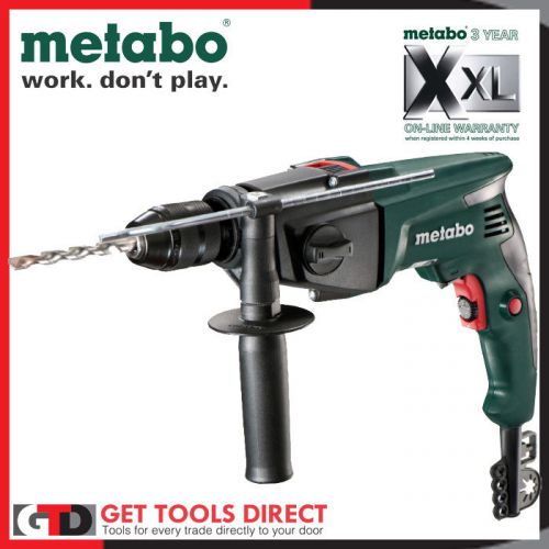 New metabo impact hammer drill 760 watt sbe760 variable speed 3 year warranty for sale