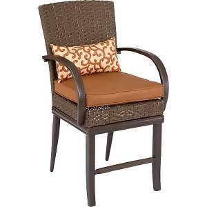 Hampton Bay Salem 2-Pack High Dining Patio Chair NEW!!