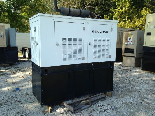 Generac diesel generator 30kw weather proof enclosure low hours!!! for sale