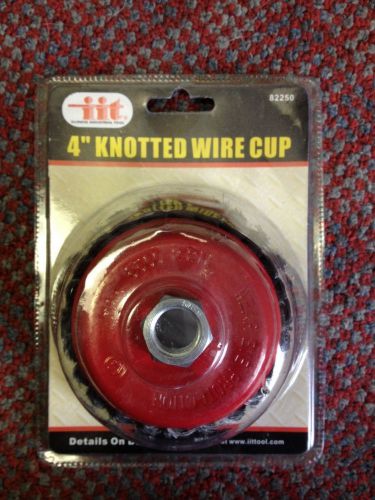 4&#034; knotted wire cup for sale