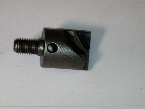Rivet shaver bit carbide blade cutting tool diameter 9/16&#034; threaded shank 1/4-28 for sale