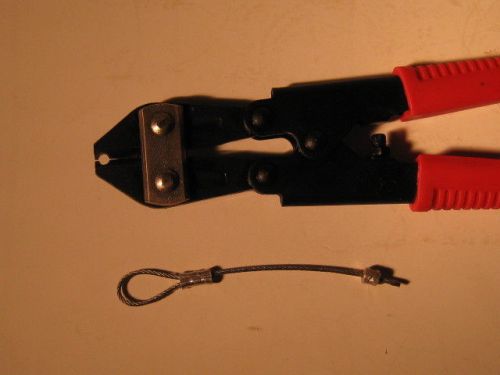 8&#034; hand swager, swaging tool for wire rope with cutter for sale