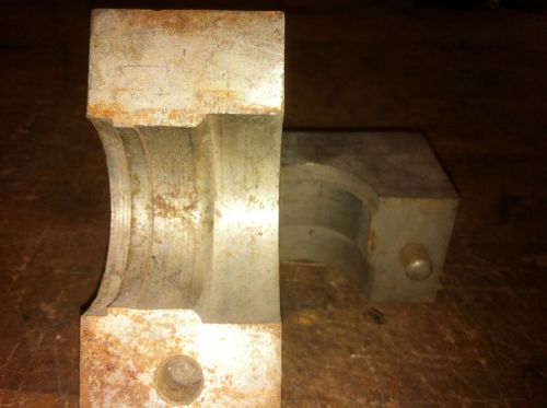 Unknown hose or cable or connector swaging crimping press die for sale