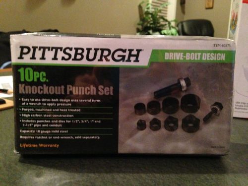 PITTSBURGH 10pc. Knockout Punch Set