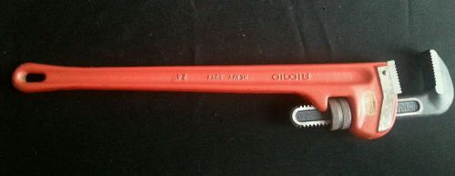 Ridgid 24&#034;  cast-iron straight pipe wrench for sale