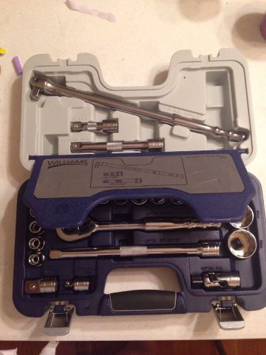 Williams 25pc basic 1/2&#034; dr. set metric for sale