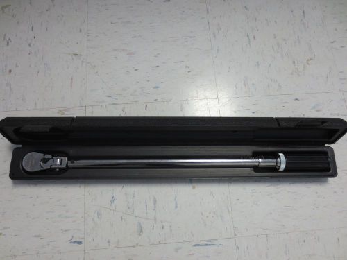 Kd gearwrench 1/2&#034; dr flex head micrometer torque wrench 25-250 lb  #85057 new! for sale