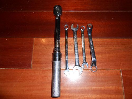 Cdi / snap-on div / torque wrench 2002mrmh / four snap-on wrenches for sale