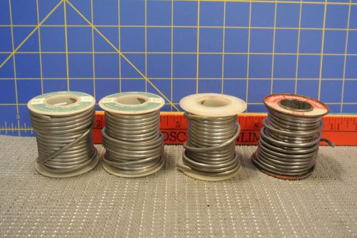 4 Rolls of Solder Canfield Quality, Cambridge Lee Inc.