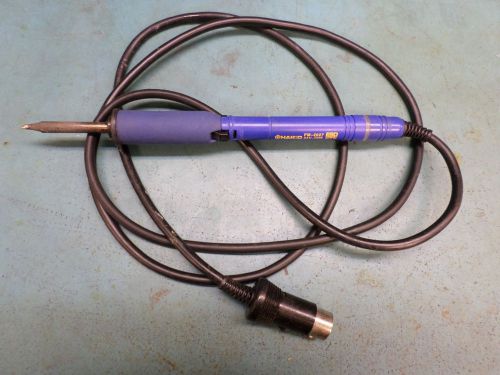 Hakko fm-2027 soldering iron with t15-d24 tip - works for sale