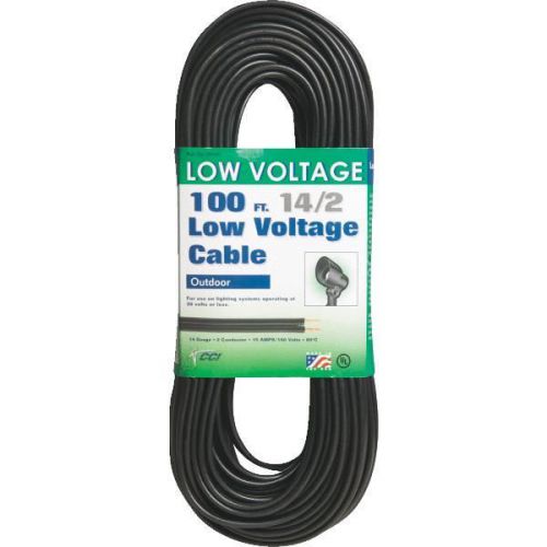Woods Ind. 09504-10-08 Cable-14/2 100&#039; LOW VOLT CABLE