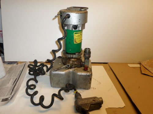 Greenlee 915 Hydraulic Pump (Needs Work)